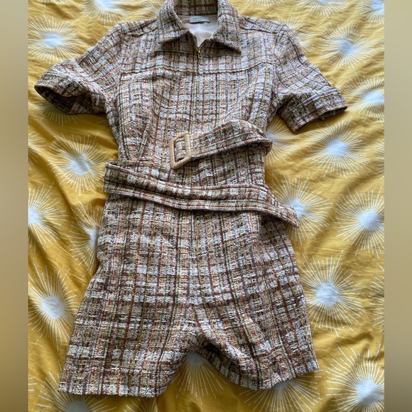 Sandro - Acacia Tweed Playsuit - Picture 2 of 3